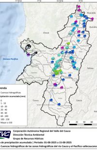 Informe hidroclimatologico de la primera quincena de agosto 2025