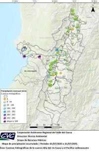 Informe hidroclimatologico de julio 2025