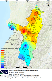 Informe mensual Hidroclimatológico de enero 2026