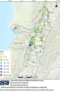 Informe Hidroclimatológico primera quincena de Junio - 2025