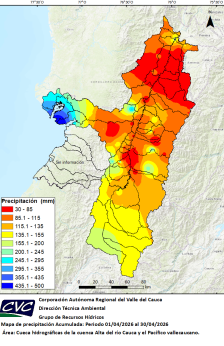 Informe Hidroclimatológico – Abril 2026