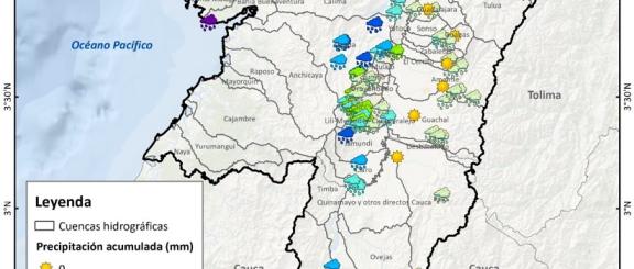Informe de las condiciones hidroclimatológicas durante la primera quincena de septiembre en el valle del cauca y norte del cauca 