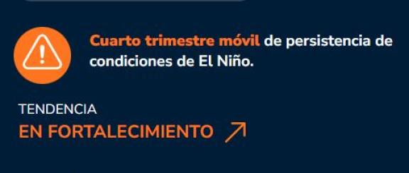 Boletín de seguimiento al ciclo ENOS – IDEAM