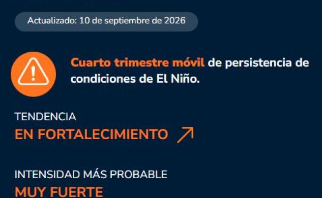 Boletín de seguimiento al ciclo ENOS – IDEAM